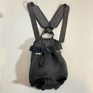 Front Facing Pet Carrier Backpack Front Chest For Small Dogs